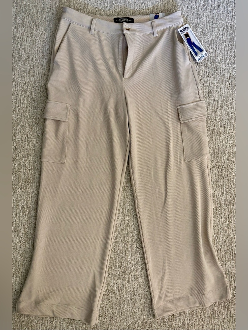 Women's Beige Cargo Pants